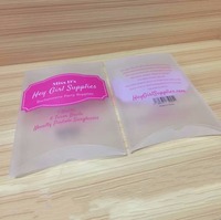 Boîtes personnalisées en PVC Nouvelle boîte en acétate recyclé Boîte à bonbons transparente en PET avec oreiller en plastique avec trou
