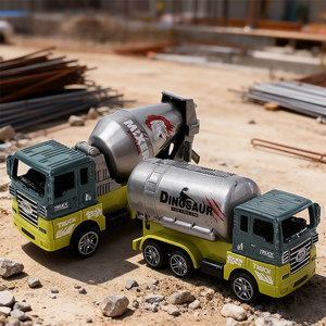 Mini <span class=keywords><strong>camion</strong></span> <span class=keywords><strong>jouet</strong></span> pour tout-petits, <span class=keywords><strong>grue</strong></span> à <span class=keywords><strong>benne</strong></span> basculante, bétonnière, excavatrice, voiture à tirer en arrière, <span class=keywords><strong>jouet</strong></span> en alliage moulé sous pression, <span class=keywords><strong>camion</strong></span> de chantier pour enfants - Product Image 6