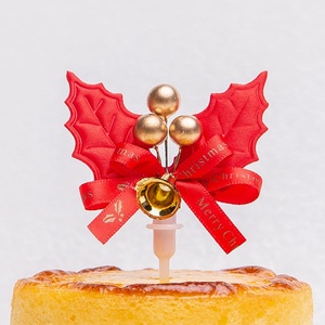 Creative Cake Toppers Serie <span class=keywords><strong>de</strong></span> Navidad Fiesta <span class=keywords><strong>de</strong></span> cumpleaños Fruit Cake Picks Corona en forma <span class=keywords><strong>de</strong></span> suministros <span class=keywords><strong>de</strong></span> decoración <span class=keywords><strong>de</strong></span> alimentos - Product Image 6