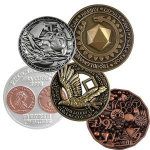 Monedas Conmemorativas Náuticas Chapadas en Oro con Monumentos Mundiales y Eventos Históricos - Product Image 6