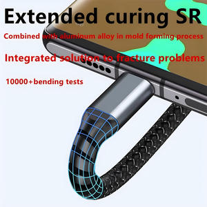 Кабель для быстрой зарядки 3-в-1 USB 100 Вт 6 А (USB на Type-C/<span class=keywords><strong>Micro</strong></span>/<span class=keywords><strong>iPhone</strong></span> 16/15/14/13) - Product Image 2