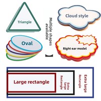 Autocollant magnétique en papier effaçable pour tableau blanc électronique universel, aide pédagogique à l'écriture en anglais