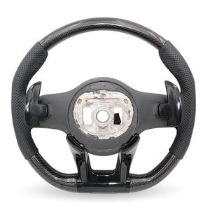 Volante de Coche de Fibra de Carbono Negro Completo de Fabricante para <span class=keywords><strong>Mercedes</strong></span> Benz Clase C Amg W463 Glc 300 <span class=keywords><strong>2018</strong></span> - Product Image 3