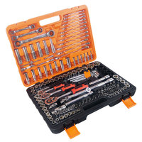 Kit de réparation automobile 150 en 1, clé à douille multifonction en acier CR-V et jeu de clés combinées, kit d'outils de réparation automobile