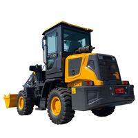 Brandneuer Allrad-Radlader mit Frontschaufel und Anbaugeräten für Landwirtschaft/Bauarbeiten