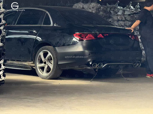 No hay necesidad de cortar W213 a W214 E53 Kits de carrocería para Clase <span class=keywords><strong>E</strong></span> Mercedes Benz W213 Facelift W214 E53 <span class=keywords><strong>AMG</strong></span> Faros delanteros Luces traseras Fender Hood - Product Image 6