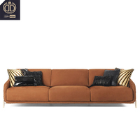 Ensemble de canapé en tissu de luxe imprimé léopard noir et blanc pour salon Mobilier personnalisé pour appartement ou villa