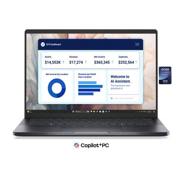 Dell Pro 14 Premium Laptop PA14250/14-inch Laptop/Ultra 7 266V/16GB/512GB SSD/Backlit/Face Recognition/Win11 Pro