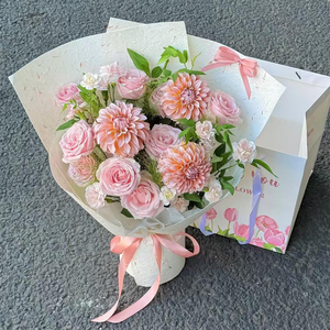 Papel de Regalo Grueso con Relieve 3D de Pétalos, Papel Decorativo con Diseño Floral para Ramos de Flores y Arreglos Florales - Product Image 4