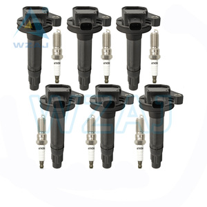ชุดคอยล์จุดระเบิดและหัวเทียนสำหรับฟอร์ดลินคอล์น UF553 ชุดครบ 6 ชิ้น - Product Image 1