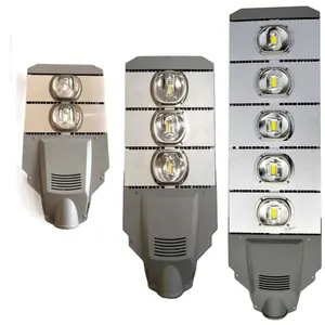 Taman jalan luar ruangan, tahan air ip67 100w 150w 250w cob led perlengkapan lampu jalan