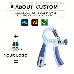 Agarrador de Mano con Logotipo Personalizado, Ejercitador de Fuerza para Gimnasio, Ajustable para Adultos y Niños, Venta Caliente - Product Image 3