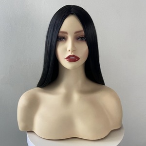 Parrucca con Parte Centrale Effetto Collo di Gallina, Realistica come Capelli Veri, Full Lace ad Alta Densità, Attaccatura Naturale, Traspirante, per Donne - Product Image 4