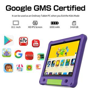 Tablette PC pour enfants Vasoun, vente chaude, meilleur prix, pas cher, Wifi, 10,1 pouces, Android 12, tablettes 6 Go de RAM, 64 Go de ROM, écran IPS 1280*800, tablette PC Wifi - Product Image 5