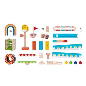 Bộ Trò Chơi Domino Bằng Gỗ Thiết Kế Lạ Mắt Mới Cho Trẻ Em Nhiều Phương Pháp Chơi Khác Nhau Có Thể Rèn Luyện Trí Tưởng Tượng Và Thực Hành Của Trẻ - Product Image 3