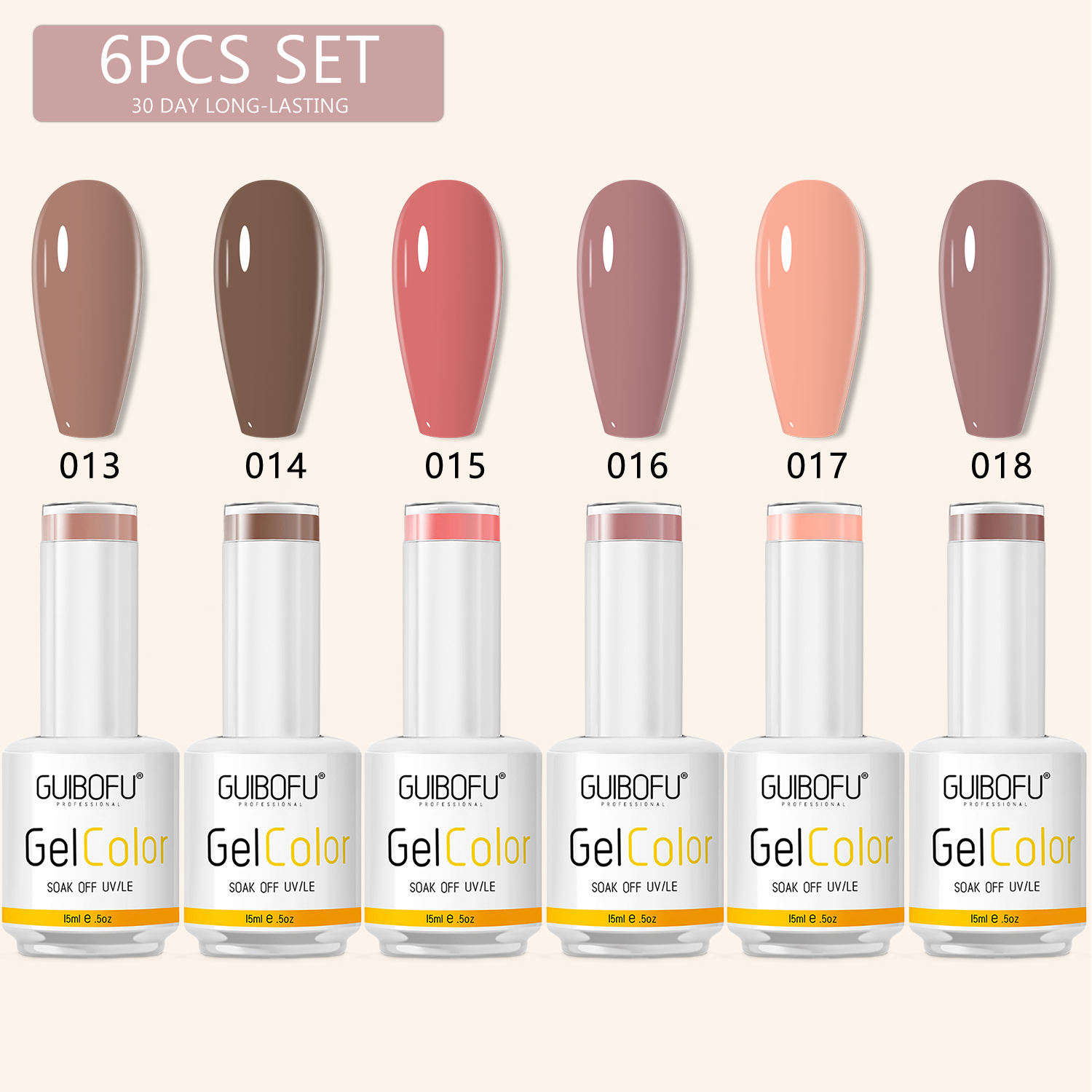 GUIBOFU ネイルカラー 15ml 120色 【公式通販】