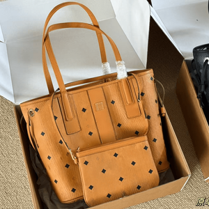 Bolso de Hombro de Gran Capacidad para Mujer, Versión Original de Alta Calidad, Estilo Vintage, Moderno y Sencillo <span class=keywords><strong>MCMC</strong></span> - Product Image 1