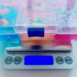 2025 New Popularity Hot Sale Soft Fluffy Slime Clear Colorful Crystal 5 Colors DIY Color <b>Clay</b> Plastic Mud Playdough Slime - Product Image 5