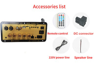 Profesyonel bluetooaçık ses ses sistemi ile bluetooth dijital güç mikser ve ağır bas amplifikatör kurulu üretici tarafından