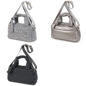 Nuevo bolso bandolera de nailon para mujer, bolso acolchado, suave y esponjoso, bolso de hombro, bolso pequeño cuadrado tipo sling - Product Image 1