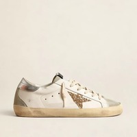 Baskets à lacets vintage d'inspiration créateur, style usé confortable, en cuir véritable, pour le jogging décontracté, été automne