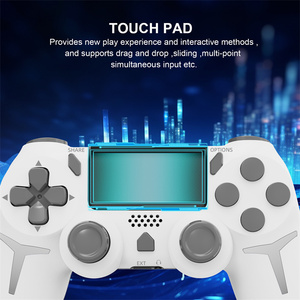 Ylw New tin PS4 gamepad RGB ánh sáng điều khiển không dây với thiết kế tiện dụng và rung động cơ cho PS4 phím điều khiển - Product Image 6