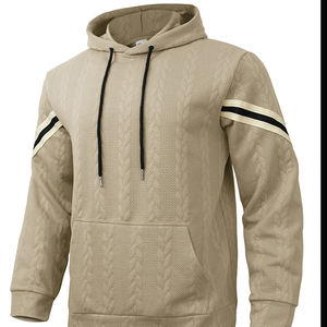 Sweat à capuche pour homme, nouveau motif jacquard, lourd, chaud, personnalisable, tendance, pour les sports de plein air - Product Image 6