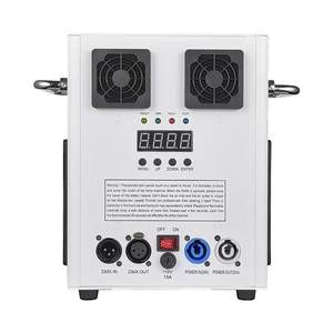 4 máquinas de chispas frías blancas de 750W con estuche de transporte para escenarios de bodas - Product Image 5