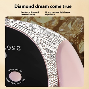Lampe à ongles 48W design diamant, séchage rapide du vernis gel, sécheuse UV, lumière de durcissement, fournitures professionnelles de manucure, vente en gros - Product Image 3