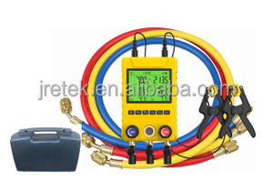 Manômetro Digital de Refrigeração MG-100 para Inspeção de Refrigerante HVAC Pressão de Vácuo 2 Vias para Peças de Refrigerador - Product Image 4