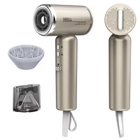 Sèche-cheveux ionique haute vitesse avec moteur BLDC 110000 tr/min, faible bruit et thermostat intelligent
