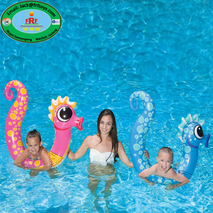 Galleggiante Gonfiabile a Forma di Cavalluccio Marino in PVC per Bambini, per Feste Estive in <span class=keywords><strong>Piscina</strong></span> - Product Image 3