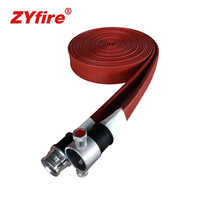 Accessoires d'équipement de lutte contre l'incendie ZYfire BS6391 pour tuyau d'incendie couvert Double NBR approuvé 15bar 15-30m