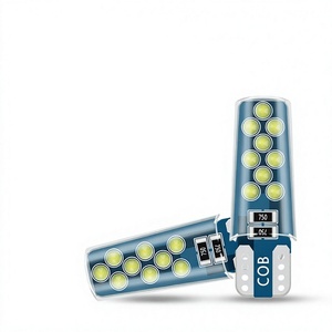หลอดไฟ LED COB T10 750 12V 18SMD สำหรับไฟภายในรถยนต์ หลอดไฟโดม T3S ไฟอ่านหนังสือ ไฟจอดรถ ไฟสำรอง - Product Image 2