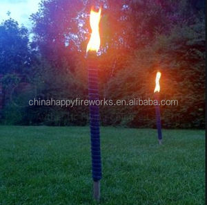 Mano llama 60 minutos señal tela de cera linterna de jardín procesión antorcha - Product Image 6