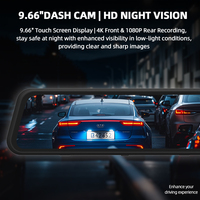VENTA CALIENTE 2024 Car DVR Dash Cam con Dual 2 Video Channels CarPlay Monitor, soporte GPS y Super Night Vision