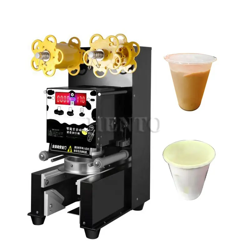 Tazze di plastica di alta qualità sigillano la tazza di tè della macchina/macchina commerciale di sigillatura della bevanda del caffè/macchina di sigillatura del coperchio della tazza di plastica