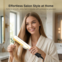 Lisseur et Sèche-Cheveux Multi-Fonctions 2-en-1 à Ions Négatifs 2026 – Idéal Cheveux Humides et Secs – Vente Flash