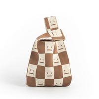 Bolsos de Mano Tejidos, Bolso Grande de Ganchillo, Bolso Retro de Algodón Reciclado en Forma de Chaleco, Organizador para Mujer, Bolso de Ganchillo