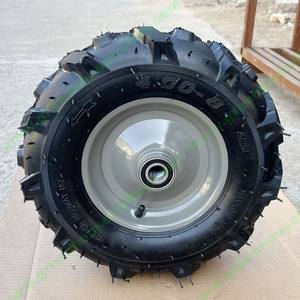 Roue et <span class=keywords><strong>pneu</strong></span> en caoutchouc pneumatique de <span class=keywords><strong>16</strong></span> pouces 4.00-8 <span class=keywords><strong>Pneu</strong></span> et roue de brouette - Product Image 4