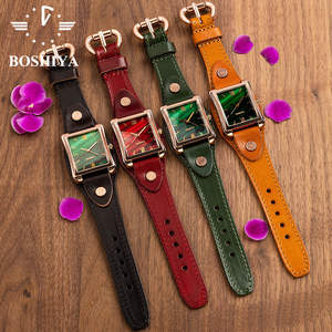 2022<span class=keywords><strong>หนัง</strong></span>กางเกงยีนส์ประสบการณ์สุดเย็นราคาโรงงาน Oem ได้รับการยอมรับญี่ปุ่น Movt ควอตซ์ผู้หญิงผู้ชายนาฬิกา - Product Image 2