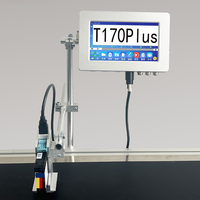 Yaomatec 170P en ligne TIJ 12.7MM 7 pouces Date Logo numéro de lot données variables imprimante à jet d'encre automatique pour sac en plastique