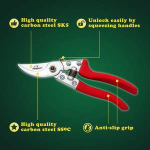 Sécateur en acier au carbone bricolage écologique pour le jardinage intérieur/extérieur-OEM personnalisable - Product Image 5
