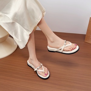 Sandales à lanières métalliques pour femmes 2026 – Idéales pour l'extérieur et les trajets quotidiens, grandes tailles, collection été - Product Image 6