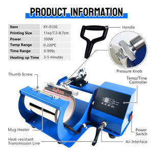 Xingyan Factory Ventas al por mayor 11oz Sublimación Taza de cerámica Máquina de prensa de calor - Product Image 5