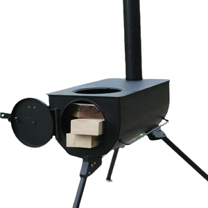 Estufa de Leña Portátil de Acero para Exteriores, Plegable, para Camping, de Uso Doméstico, Gran Venta en Invierno - Product Image 1