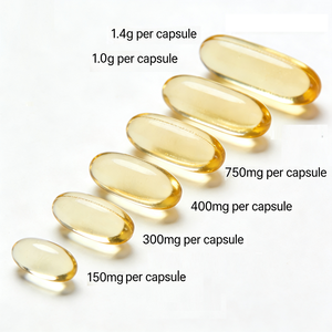 Capsules de gelée molle d'huile d'algues DHA Omega-3 45/25 EE certifiées HACCP, de haute qualité, naturelles, personnalisées OEM, pour l'énergie - Product Image 3