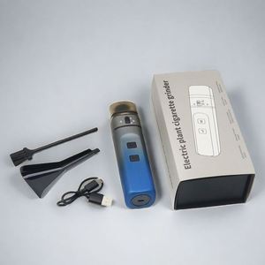 Wholesale USB Rechargeable Automatic Spice <b>Grinder</b> Electric <b>Herb</b> <b>Grinder</b> With Brush and Funnel - Product Image 2