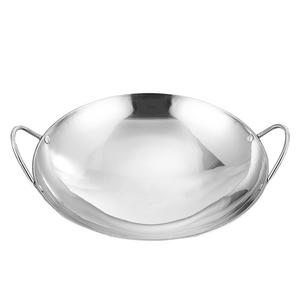 Olla de acero inoxidable engrosado para mariscos, uso comercial y doméstico, con quemador de alcohol sólido y trípode de barra - Product Image 5