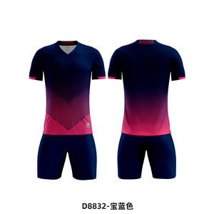 Conjunto de Camiseta y Pantalones Cortos de Fútbol 2026, Sublimación Térmica, Secado Rápido, Transpirable, para Adultos, 100% Poliéster, Ropa Deportiva de Fútbol - Product Image 2